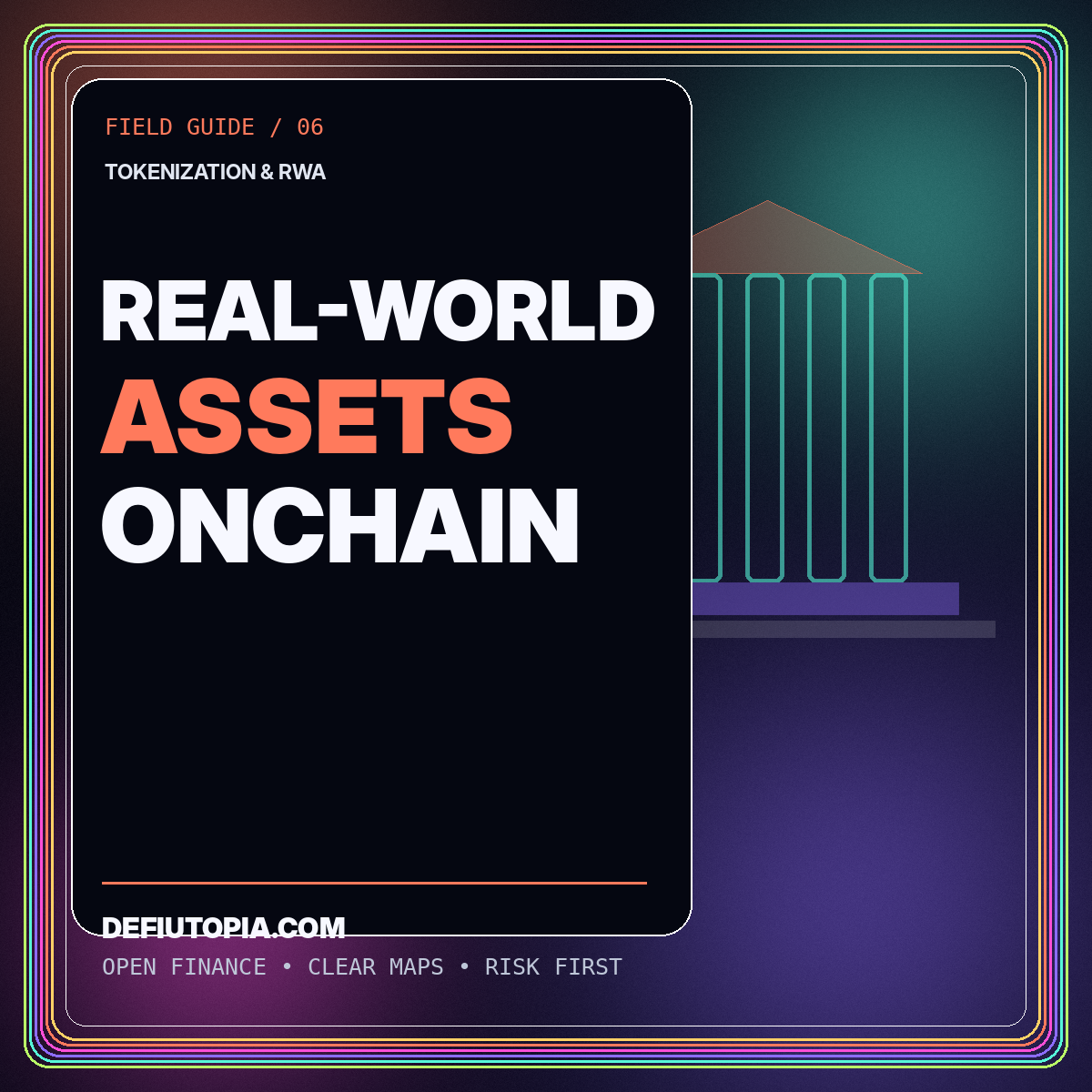 Real-World Assets Onchain — DeFiUtopia.com featured illustration
